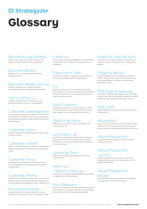 value-proposition-design-glossary