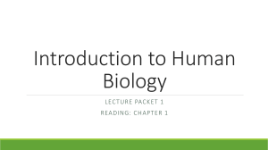 Lecture 1 Introduction and Scientific Method