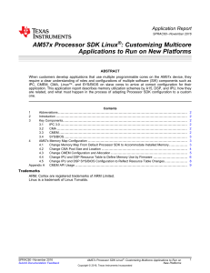 AM57xProcessorSDKLinuxCustomizingMulticoreapplicationstorunonnewplatforms