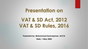 ACCA VAT Training Slide 30 April 2020