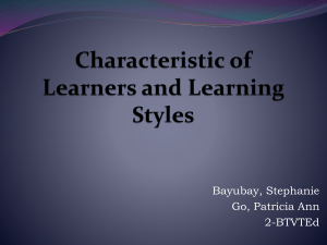 Characteristic-of-Learners-and-Learning-Styles