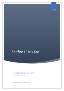 Spitfire LF MkIXc for Microsoft Flight Simulator