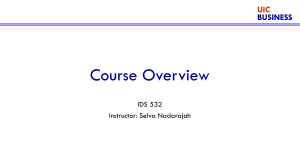 CourseOverview Class(2)
