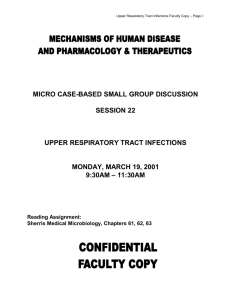 Mechanism of Human Disease/ Infectious Disease