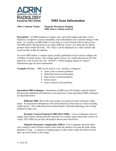 About MRI Printer Friendly Format