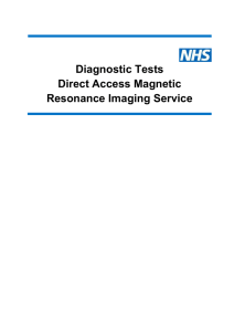 Any Qualified Provider Diagnostics (MRI) Implementation Packs