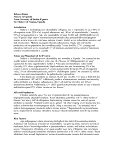 Malaria in Uganda, Bauer