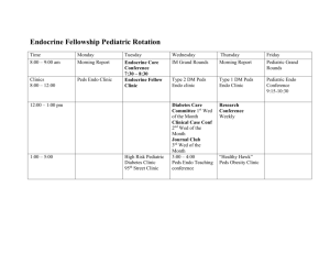 Pediatric Endocrinology - University of Kansas Medical Center