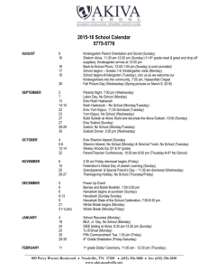 2015-16 & 2016-17 School Calendars