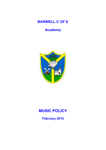music policy barwell 2015