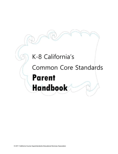 Parent Handbook - Santa Clara County Office of Education