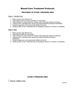 Wound Treatment Protocols 1-13