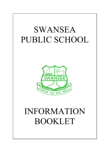 SWANSEA PRIMARY SCHOOL - Swansea Public School