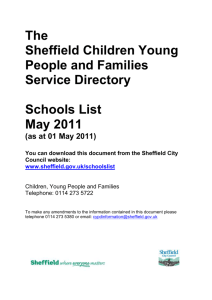 School - Sheffield City Council