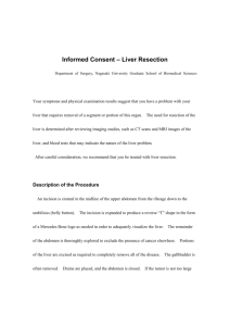 Informed Consent – Liver Resection