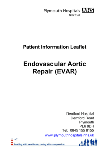 Endovascular Aortic Repair (EVAR)