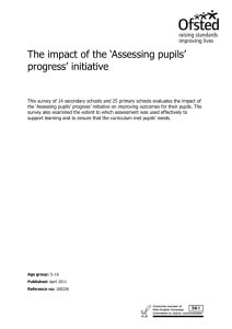 `Assessing pupils` progress` initiative