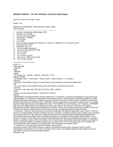 epidemiology - Department of Library Services