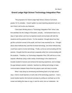 `This proposal is for Grand Ledge High School, Science Curriculum