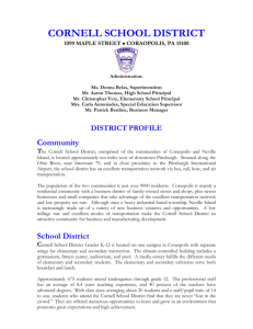 School Profile 08 - Cornell School District