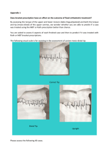 Appendix 1 - European Journal of Orthodontics
