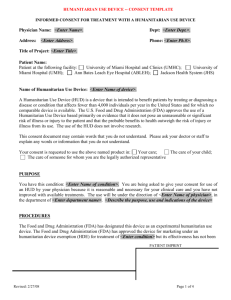 HUD Consent Template - Human Subject Research Office