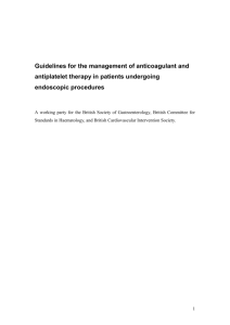 Guidelines(Draft) - British Society of Gastroenterology