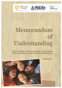 Aug 2011 - Child, Youth and Family