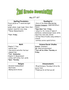 2nd grade newsletter may 27th