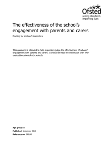 Ofsted publication