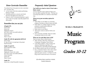 Grades 10-12 Information Pamphlet