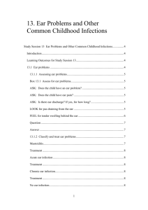13. Ear Problems and Other Common Childhood Infections