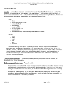 Chronic Hepatitis B virus infection - PA