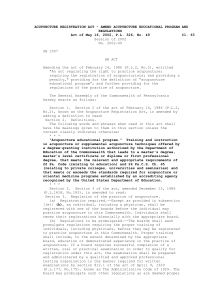 Act of May 16, 2002, PL 326, No. 49 Cl. 63