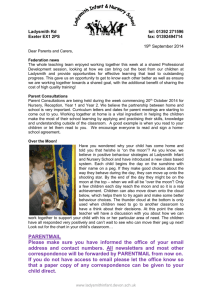 12th September 2014 - Ladysmith Infant & Nursery School