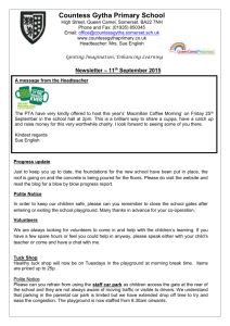 Newsletter 12th July 2010 - Countess Gytha Primary School