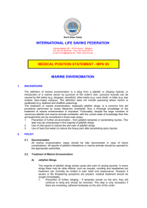 MPS-05 - Marine Envenomation - International Life Saving Federation