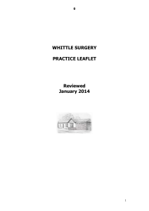 Chorley - Whittle Surgery
