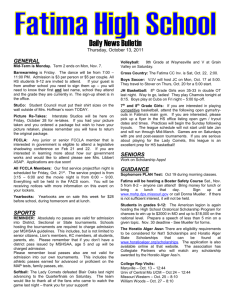Daily News Bulletin Thursday, October 13, 2011 GENERAL Mid