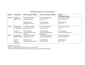 FY 15 Elementary Assessment Schedule (1)
