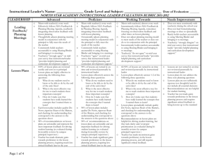 8G-Instructional Leader Rubric 11-12