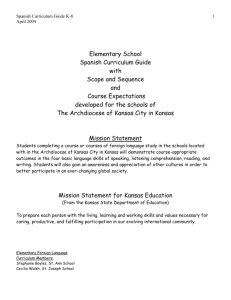 Elementary School - Archdiocese of Kansas City in Kansas