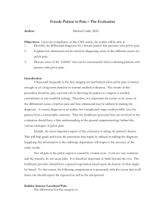 Ultrasound Evaluation of the Female Patient in Pain - e