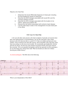 Clinical Case Chest Pain