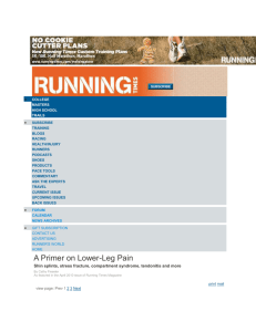 Running Times Magazine: A Primer on Lower