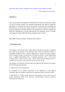 Preliminary Risk Analysis Technique for the Design of a