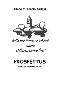TEACHING STAFF - Bellaghy Primary School