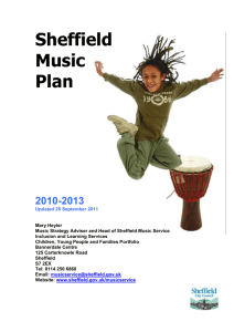 Local Authority Music Plan