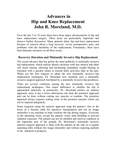 Advances in Hip and Knee Replacement