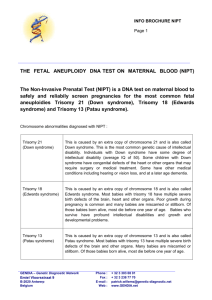 NIPT Information Brochure